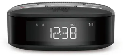 Produktbild von Philips TAR3505/12, Uhr, Digital, DAB, DAB+, FM, LCD, Weiß, Schwarz, Grau