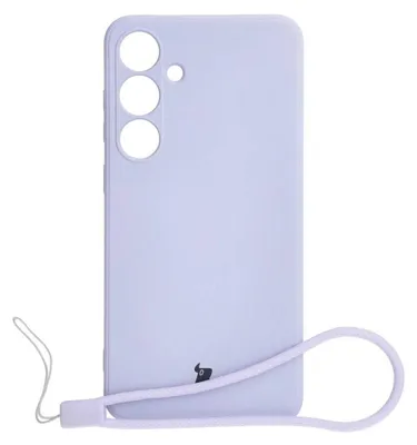 Produktbild von Bizon Case Silicone Sq für Galaxy S24 Plus, hellviolett