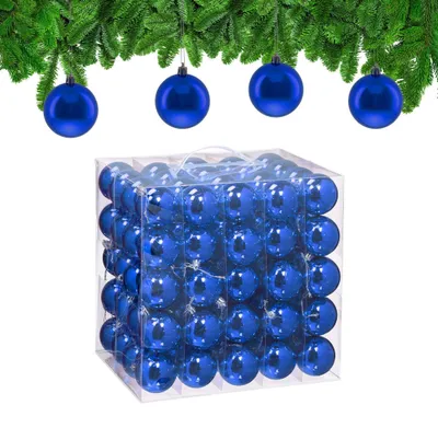 Image de Ensemble de 100 boules de Noël brillantes