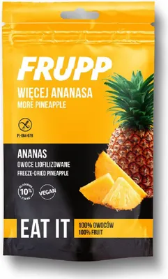 ANANAS LIOFILIZOWANY BEZGLUTENOWY 15 g - CELIKO (FRUPP)
