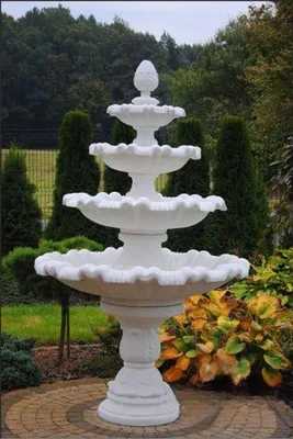 Immagine prodotto di Fontana Giardino Laghetto Fontana 218cm Pietra Fontana Giardino Fontana Fontaine Nuovo