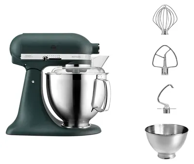 Obrázok produktu pre KitchenAid Artisan, Stojaci mixér, Čierna, Tlčenie, Hnetenie, Miešanie, 1 m, 4,8 L, Pebbled Palm