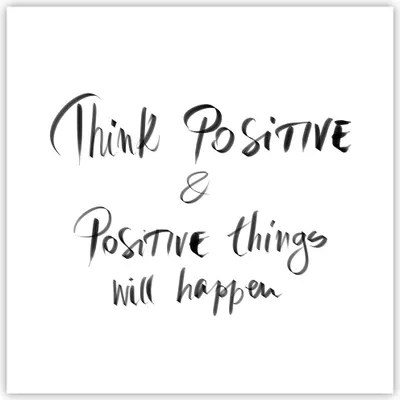 Produktbild von Poster - Poster ohne Rahmen - Motto Gedanke positiv - 60x60 cm - Wand Bild - Wanddeko - Wandbilder - Kunstposter - Wandposter - Bilder - Kunstdruck - Wanddekoration - Wandbild - P2XAC60x60-4162
