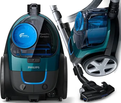 Produktbild von Philips Powerpro Compact Beutelloser Staubsauger Fc9334/09 Powercyclone 5 900W