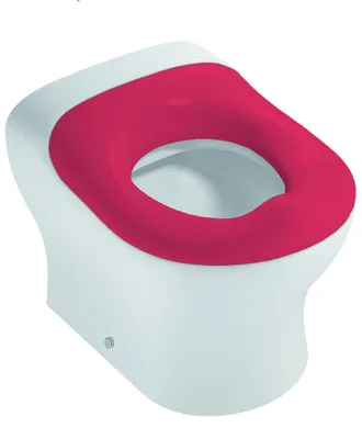 Produktbild von VIGOUR WC-Sitzring derby V3 plus Baby abnehmbar rot