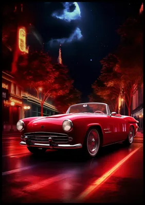 Immagine prodotto di Poster 70x100cm Motoryzacyjny Wrzask