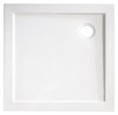 Produktbild von ONDEE ZEN – Duschwanne YQUA – 90 x 90 cm – Acryl – Weiß – Extraflach