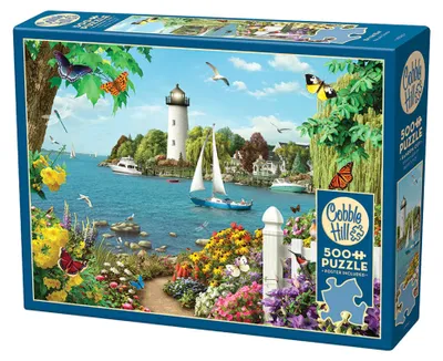 Produktbild von Cobble Hill Puzzle XXL Pieces - By the Bay - 500 Teile Landschaft
