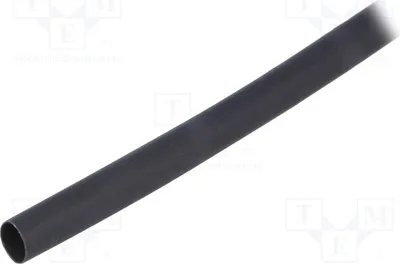 Produktbild von 1x Schrumpfschlauch 3: 1 schwarz 6mm 319-00600 Schrumpfschläuche L: 1m