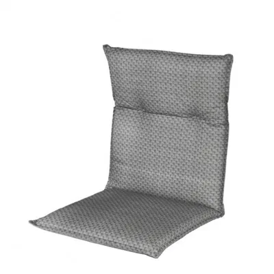 Produktbild von Stuhlauflage Gartenauflage Auflage 100 x 48 x 6 cm grau geeignet für den Außenbereich