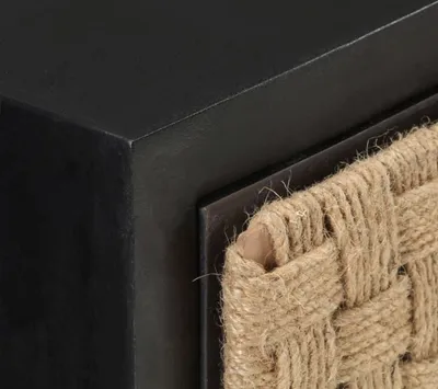 Image de vidaXL Table de nuit 40x30x50 cm en bois massif de manguier