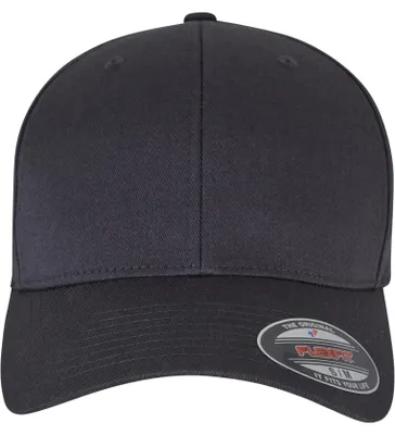 Produktbild von Flexfit Uni Wooly Combed Baseballkappe, L/XL, Charcoal
