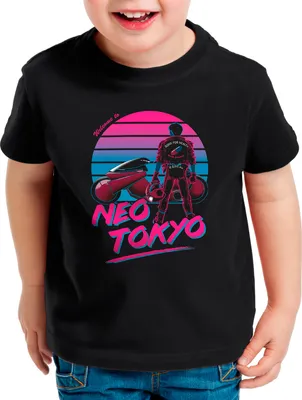 Produktbild von style3 Motorbike Ride Kinder T-Shirt anime manga cosplay japan neo-tokyo