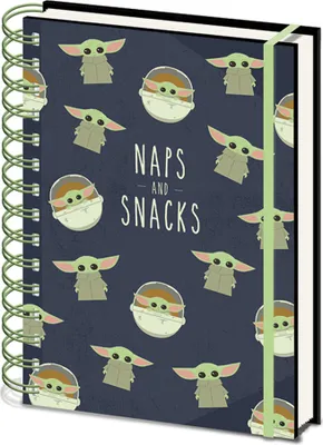 Produktbild von Star Wars - Notizbuch - The Mandalorian - Naps and Snacks