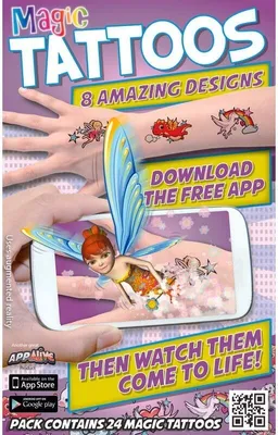Zdjęcie produktu dla Tatuaże samoprzylepne Magic Tattoos