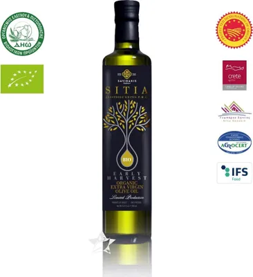 Produktbild von SI-MEL 12514 Organic Natives Olivenöl Extra 750ml - Frühe Ernte PDO SITIA Lassithi KRETA