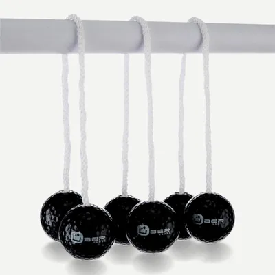 Immagine prodotto di Ladder Golf Bolas - Professionale - Palline da golf 3x2 - Lunghezza ufficiale - Nero