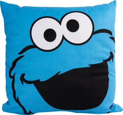 Produktbild von Sesame Street Kissen Unisex Cookie Monster blau/schwarz Standard