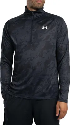 Produktbild von Under Armour Tech 2.0 Langarmoberteil mit 1/2-Reißverschluss, Schwarz L