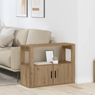 Obrázek produktu pro vidaXL Artisan dubový příborník 80 x 30 x 60 cm materiál na bázi dřeva