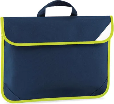 Image de Quadra QD452 | Porte-documents/sac Enhanced-Viz | 38 x 28 cm - Couleur : French Navy - Taille : 38 x 28 cm