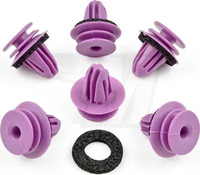 Produktbild von 20x Befestigungs Clip mit Dichtung für Mercedes-Benz Verkleidung Tür Armaturen | A0019916698