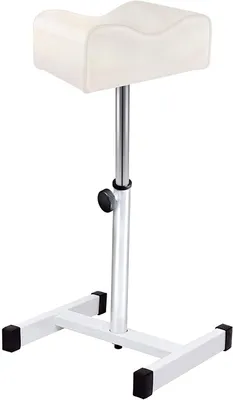Productafbeelding van In hoogte verstelbare voetsteun voor pedicure, manicure, salon en spa (wit)