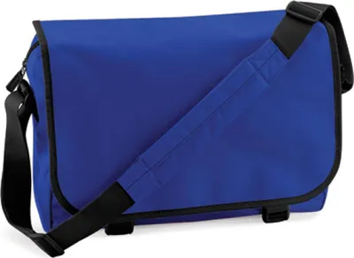 Produktbild von BagBase BG21 | Messenger Bag Umhängetasche | 38 x 30 x 12 cm - Farbe: Bright Royal - Größe: 38 x 30 x 12 cm