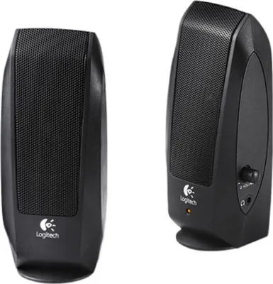 Zdjęcie produktu dla Logitech 980-000010, 2.0 kan., Przewodowa, 2,2 W, 50 - 20000 Hz, Czarny
