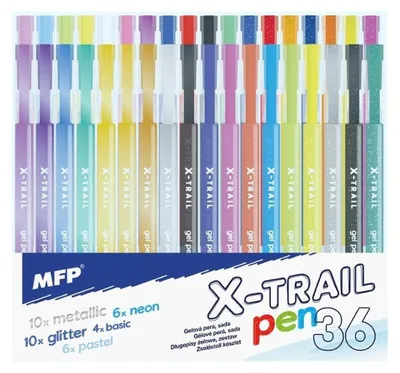 Obrázek produktu pro MFP Długopisy żelowe Zestaw 36 kolorów