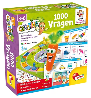 Obrázok produktu pre Carotina 1000 – Vzdelávacia hra (holandčina)
