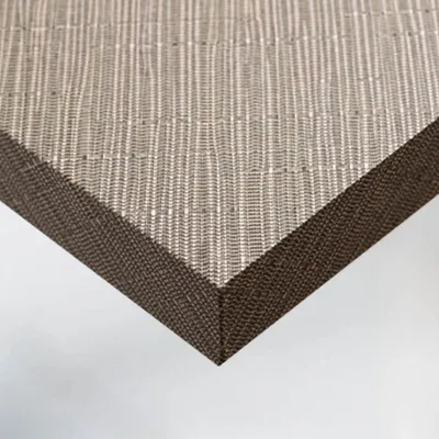 Produktbild von DIMEXACT - DIMEXACT Selbstklebendes Vinyl mit goldgrauem Stoffeffekt in einer Rolle von 122 cm x 10 Meter(n) -122 cm x 10 m - en Rouleau