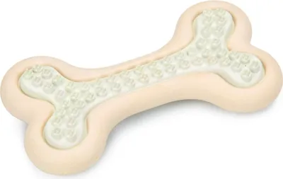 Zdjęcie produktu dla Gumowa kość dentystyczna Beeztees Puppy, 10 cm, kolor: różowy