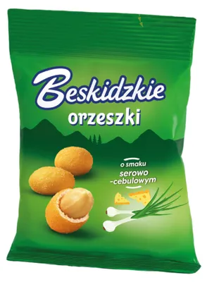Obrázok produktu pre Orechy Beskid s príchuťou syra a cibule, 70 g