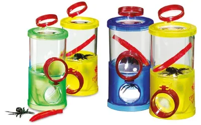 Zdjęcie produktu dla Pojemnik do obserwacji owadów - 2 lupy MIX