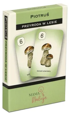 Immagine prodotto di Carte da gioco "Piotruś" - La natura nel bosco