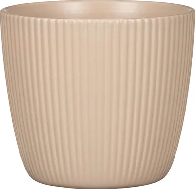 Produktbild von Scheurich Aura, Blumentopf aus Keramik, Farbe: Dry Reed, 27,5 cm Durchmesser, 24,5 cm hoch, 10,32 l Vol.