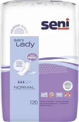 Image de Protections pour incontinence Seni,Lady Slim Normal(18x20pcs),