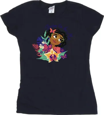 Produktbild von Disney - "Encanto Born To Be Me" T-Shirt für Damen BI19612 (M) (Marineblau)
