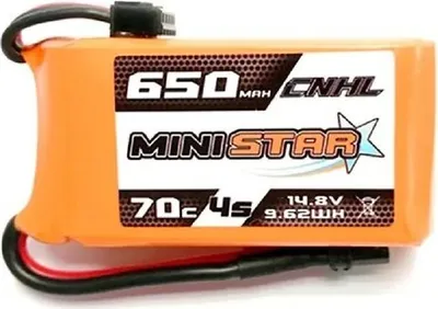 Produktbild von CNHL MiniStar Lipo Akku 650mAh 14.8V 4S 70C XT30U