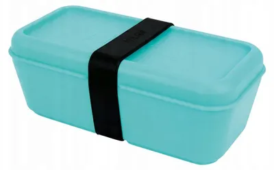 Produktbild von Milan Brotdose für Jungen, Schul-Lunchbox, Türkis, Praktisch