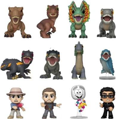 Obrázok produktu pre Jurassic World Mystery Minis Minifigurky P&W 5 cm Display (12)