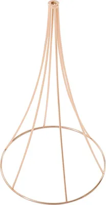 Immagine prodotto di Portafiori per matrimoni - Vasi in ferro a forma di tromba - Set da 10 pezzi - Altezza 80 cm - Impilabili - Per decorazioni da tavola ed eventi - Oro