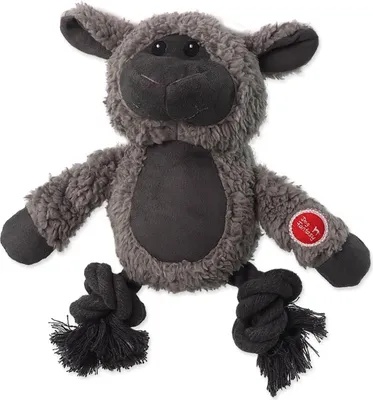 Immagine prodotto di Gioco per cani Fantasy Snuggle Mix con nodo e squeaker 21 cm