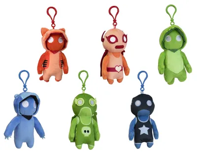 Imagen del producto de Figura de peluche con colgante de Gang Beasts