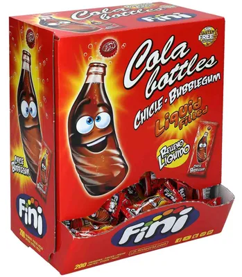 Produktbild von Fini Cola Bottles Bubble Gum 200er