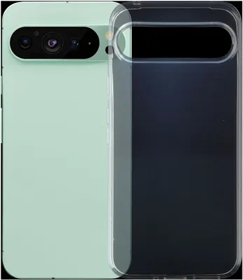 Produktbild von Mobigear Ultra Thin Durchsichtig  Google Pixel 9 Pro Hülle Flexibles TPU Extra Dünn Backcover - Transparent