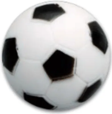 Produktbild von Kicker-Ball Hart, schwarz/weiss, 35mm, ca. 24g