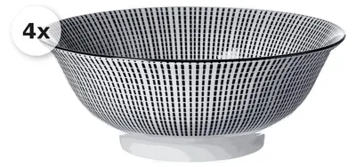 Produktbild von Schale 21cm 4er Set Takeo Stripes