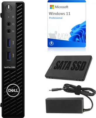 Immagine prodotto di Computer PC Dell OptiPlex 3080 Microslim | Intel i5-10500T | 16 GB DDR4 | 256 GB SSD | Win11 | Grado A